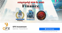 ទំព័រ​ហ្វេសប៊ុក​របស់​ក្រុមហ៊ុន GFX investment កាល​ពី​ថ្ងៃ​ទី​១៦ ខែ​កញ្ញា ឆ្នាំ​២០២១។ (Facebook)