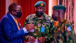 Hotunan Taron Majalisar Tsaro Da Buhari Ya Jagoranta Kafin Tafiyarsa Zuwa London