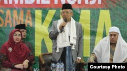 Cawapres 01 Ma'ruf Amin mengapresiasi rencana pembebasan Abu Bakar Ba'asyir.