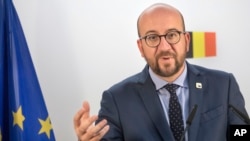 Le Premier ministre belge Charles Michel (archives 2016)
