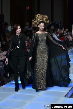 Desainer Meggie Hadiyanto di ajang Couture Fashion Week di New York (dok: Meggie Hadiyanto)