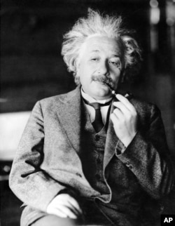 FILE - This undated file photo shows legendary physicist Dr. Albert Einstein, author of the theory of relativity.