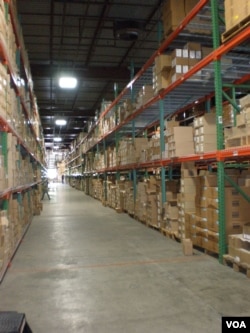 Naxos Records is located in Franklin, Tennessee, stores more than four million CDs in its North American warehouse alone. (Courtesy Naxos Records)