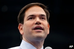 FILE - U.S. Senator Marco Rubio, R-Fla., says he thinks monitoring of Russian behavior toward the U.S. is "not a partisan issue."