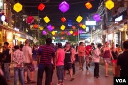 តំបន់​កម្សាន្ត Pub Street ក្រុង​សៀមរាប