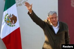 안드레스 마누엘 로페스 오브라도르 멕시코 대통령.