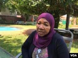 Amina Mohammed, the deputy chief of the U.N. Children’s Fund (UNICEF), says her organisation is importing more drugs to combat cholera and is optimistic the situation is improving and stabilizing, in Harare, Zimbabwe, Sept. 14, 2018. (C. Mavhunga/VOA)