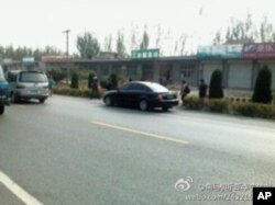 探访者途中被一些车辆跟踪