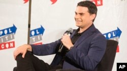 Ben Shapiro attends Politicon at The Pasadena Convention Center, Aug. 30, 2017, in Pasadena, Calif.