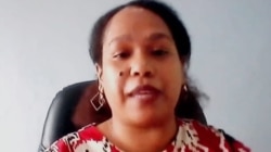 Akademisi Universitas Cenderawasih, Papua, Elvira Rumkabu.(VOA)