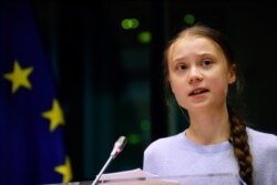Swedish climate activist Greta Thunberg