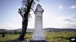 Tugu peringatan kepahlawanan Chief Joseph, kepala suku Indian Nez Perce (foto: AP).