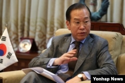 권영세 한국 통일부 장관 (자료사진)