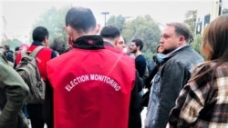 საპროტესტო გამოსვლა რუსთაველზე. 1 ნოემბერი 2020