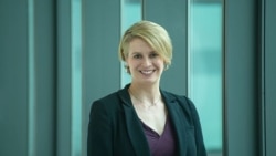 亚洲基础建设投资银行新闻局局长Laurel Ostfield（照片提供: 亞投行）。