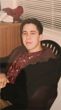 Reyes Gauna at the time when he worked as a custodian in California.Now he is a superintendent.