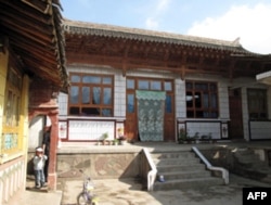 马玉兰家的小院