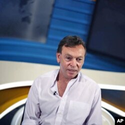 Robert Parsons, a Radio Free Europe veteran, is director general of PIK, Tbilisi, Georgia, August 2011