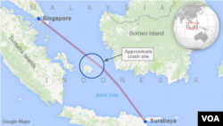 QZ8501 Crash Site