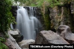 The grounds at Pipestone National Monument in Minnesota are sacred to Native Americans, who quarried the red stone for use in pipes used for prayer.