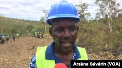 Philippe Mabouaka chef du village Missié-Missié, dans le Pool, Congo-Brazzaville, 23 octobre 2018. (VOA/Arsène Sévérin)