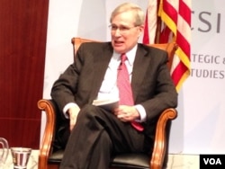 前国家安全顾问哈德利（美国之音 莉雅拍摄）