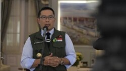 Gubernur Jabar Ridwan Kamil dalam konferensi pers di Gedung Pakuan, Kota Bandung, Senin (30/3/20). (Foto: Humas Jabar)