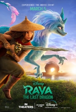 Poster Raya and the Last Dragon. (Foto: Courtesy/Disney Media and Entertainment Distribution)