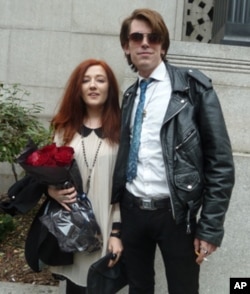 Parker and Paulina are thankful to be getting married this holiday weekend.