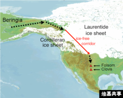 Beringia land bridge