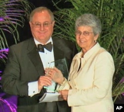 Florida's state court of appeals Judge Rosemary Barkett received this year's Award for Public Service.