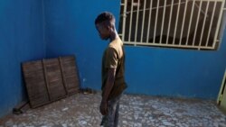 Fallou Diop, a 19-year-old horse jockey, prays at the Lambafar stable in Niaga, Rufisque region, Senegal, January 27, 2021. (REUTERS/Zohra Bensemra)