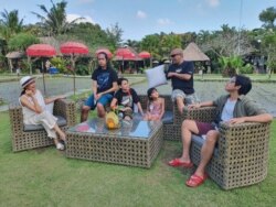 Novi Harahap dan keluarga. (Foto: Dok Pribadi)