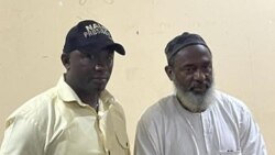 Shugaban NANS, Sunday Asefon (hagu) da Sheikh Gumi (dama) (Facebook/NANS)