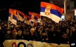 Protest "Jedan od pet miliona" u Beogradu, 23. februara 2018.