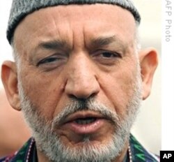 Afghan president Hamid Karzai
