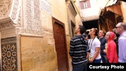 FILE - DLI students of Modern Standard Arabic tour the ancient town of Fes, Morocco. About 30 percent of DLI students spend four weeks immersed in the culture of the languages they are studying at the institute. (Photo by Natela Cutter)