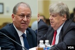 핵 전문가인 데이비드 올브라이트 과학국제안보연구소(ISIS) 소장(왼쪽)과 국제원자력기구(IAEA) 사무차장을 지낸 올리 하이노넨 스팀슨센터 특별연구원.