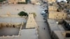 Une vue aérienne montre la mosquée Djinguereber à Tombouctou au Mali, le 16 janvier 2020.