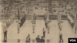 1965 წლის ევრობასკეტის გახსნა თბილისის სპორტის სასახლეში