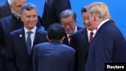 Tramp i Ši na samitu u Argentini