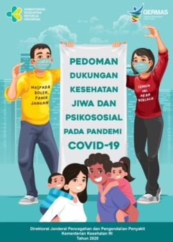Pedoman Dukungan Kesehatan Jiwa dan Psikososial di masa Pandemi Covid 19 yang diterbitkan Kementerian Kesehatan. (Website Kementerian Kesehatan)