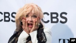 Cyndi Lauper attends the 2013 Tony Awards Meet the Nominees press reception on May 1, 2013 in New York.