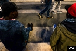 MIlan is one of the hub points for more than 144,000 migrants who have arrived by boat to Italy this year, Oct. 12, 2016. (R. Shryock).