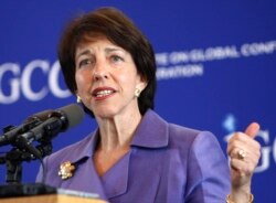 前美国副助理国务卿、加州大学圣迭戈分校国际政策与策略学院21世纪中国中心主席谢淑丽(资料照片)