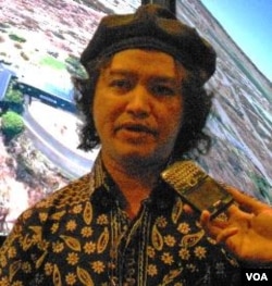 Andrea Hirata, penulis 'Laskar Pelangi'.