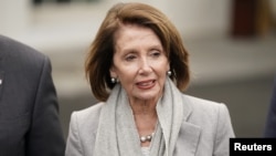 Ketua DPR AS Nancy Pelosi tolak keinginan Trump terkait pembangunan tembok.
