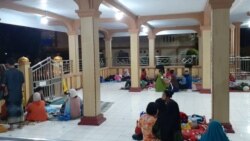 Sebagian Kabupaten Lebak terendam banjir, ratusan kepala keluarga terdampak, sebagian mengungsi ke masjid yang letaknya lebih tinggi. (Courtesy: BPBD Kabupaten Lebak)