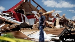 Irin barnar da muguwar guguwa tayi a jihar Texas