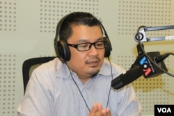 លោក អ៊ូ វីរៈ ស្ថាបនិកនិង​ប្រធាន​វេទិកា​អនាគត